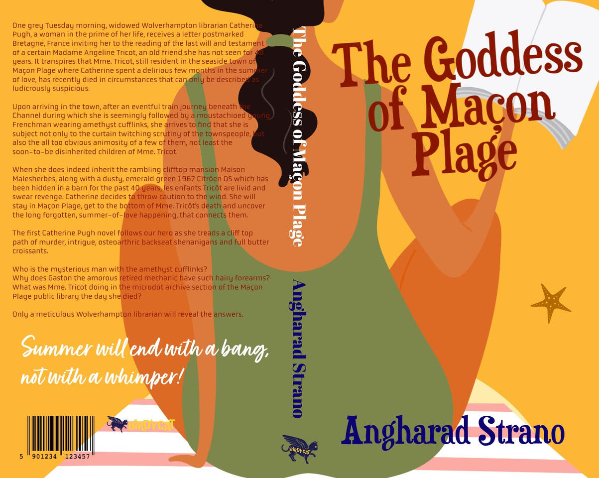 Book cover idea for The Goddess of Maçon Plage